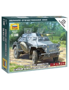 ZVEZDA - 1/100 SD.KFZ.222...