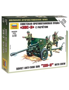 ZVEZDA - 1/72 ZIS-3 SOVIET GUN