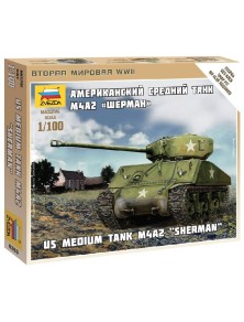 ZVEZDA - 1/100 SHERMAN M-4