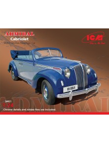 ICM - 1/24 Admiral Cabriolet, WWII German Passenger Car