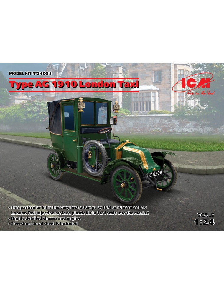 ICM - 1/24 Type AG 1910 London Taxi