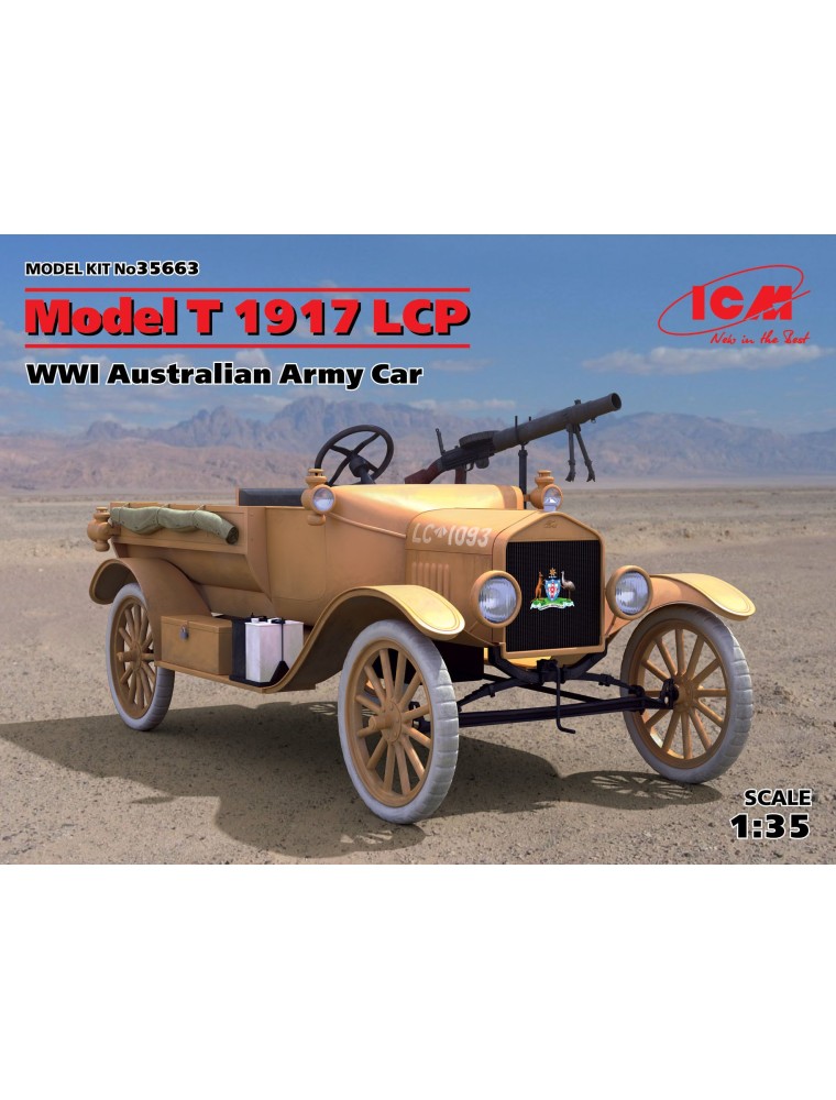 ICM - 1/35 Model T 1917 LCP, WWI Australian Army Car