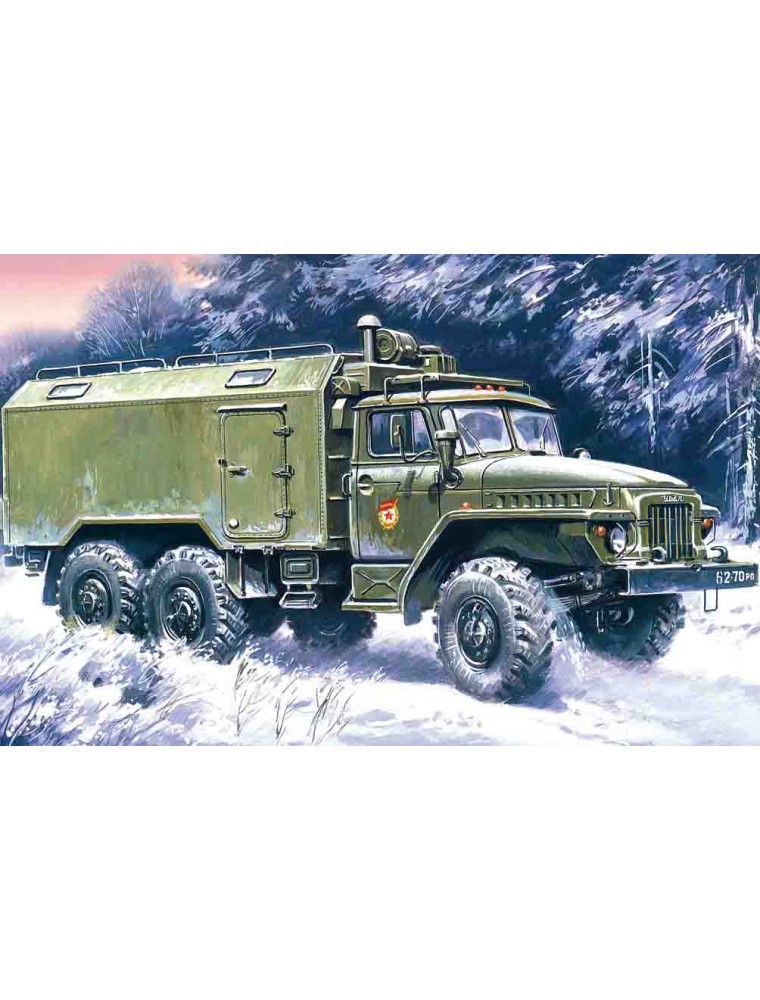 ICM - 1/72 URAL-375A, Command Vehicle