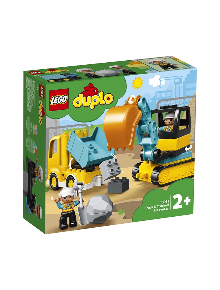 LEGO - La mia cittÇÿ DUPLO - Camion e scavatrice cingolata