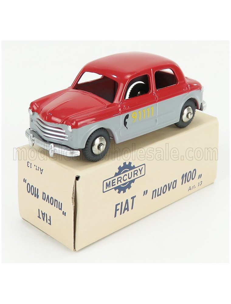 FIAT - NUOVA 1100 TAXI BERNA 1955 - RED GREY