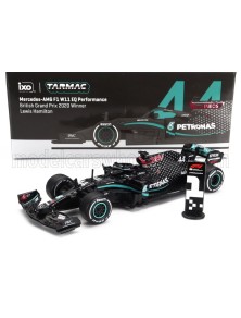 MERCEDES GP -  F1  W11 EQ PERFORMANCE TEAM AMG PETRONAS MOTORSPORT N 44 WORLD CHAMPION WINNER SILVERSTONE BRITISH GP 2020 LEWIS 