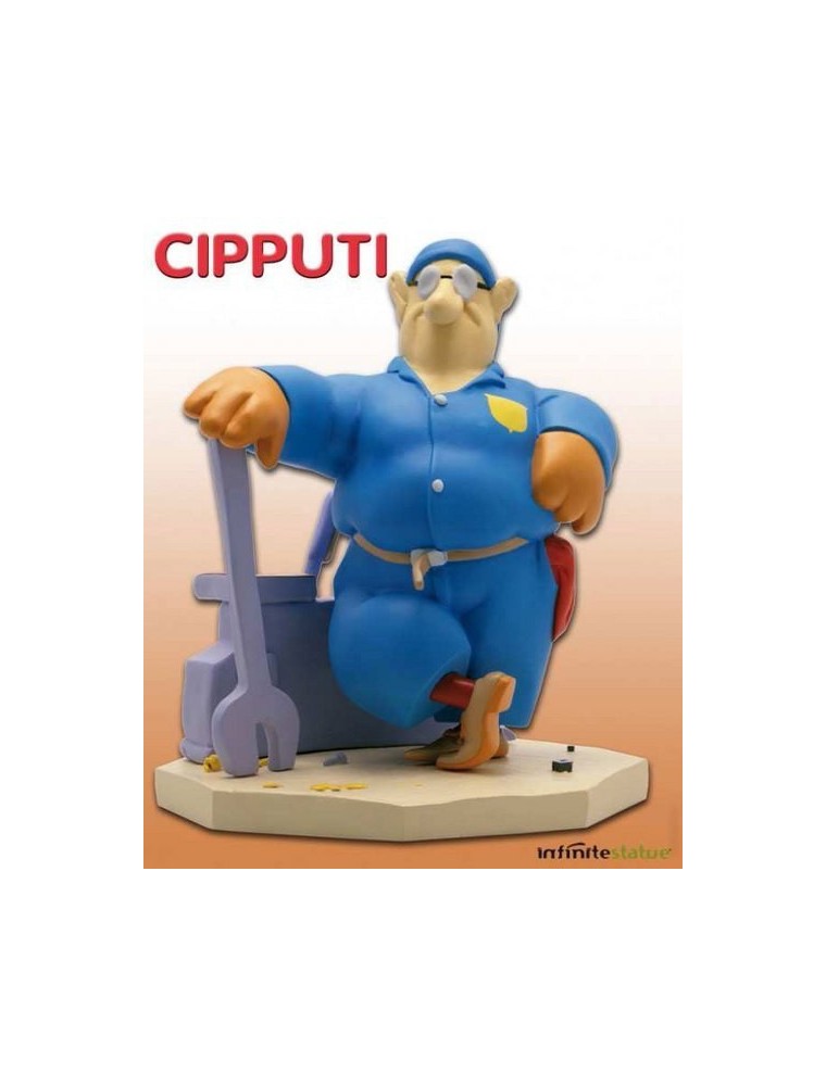 Cipputi Tullio Altan Statua 25 cm in resina Edizione Limitata Infinite