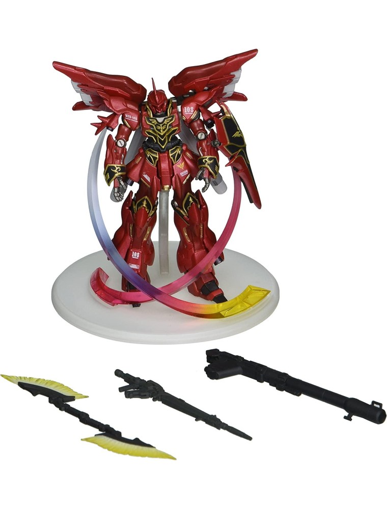 Gundam MSN-06s Figura Sinanju Fw Fusion Works 13cm  Bandai