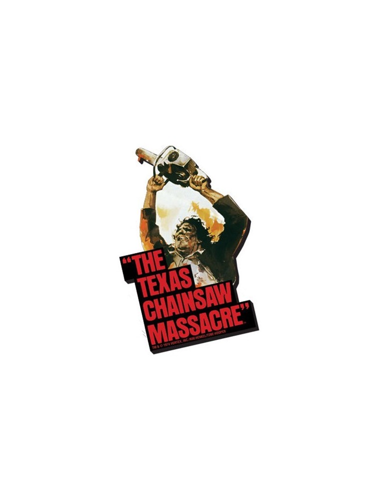 AQUARIUS ENT TEXAS CHAINSAW MASSACRE ART MAGNET MAGNETI