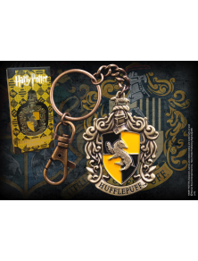 Harry Potter Portachiavi con Stemma Tassorosso Noble Collection