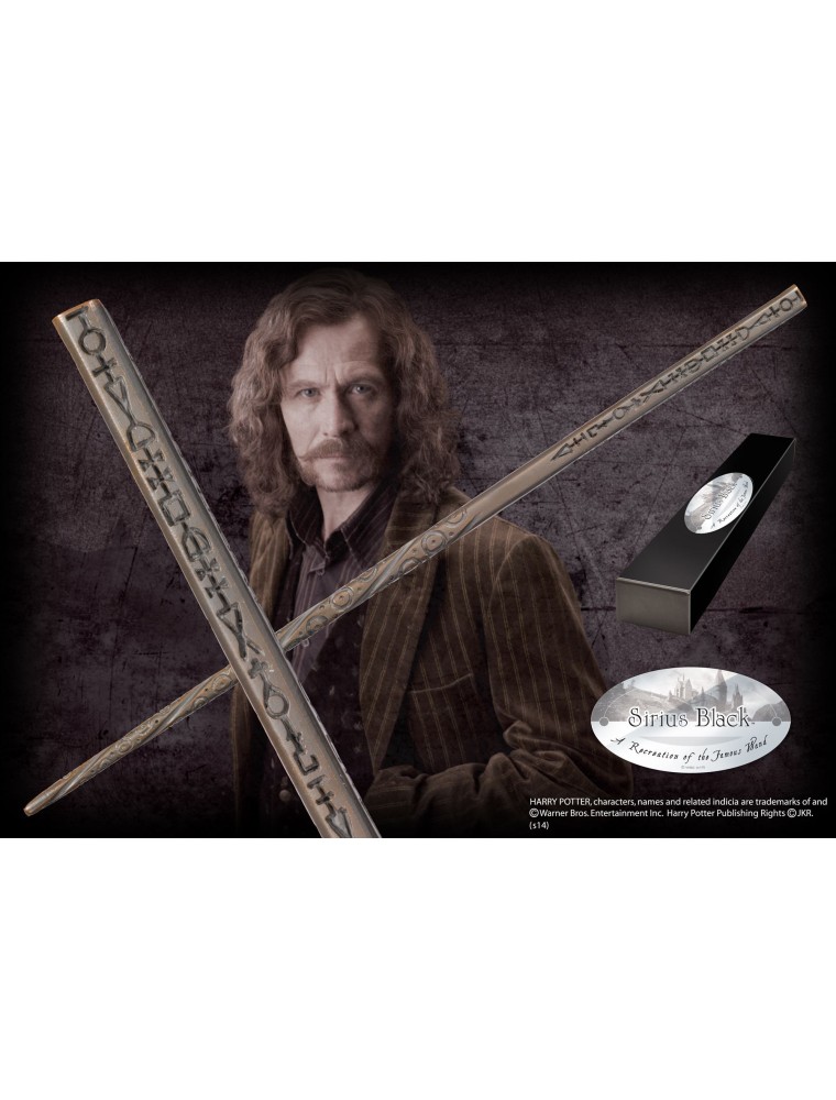 Harry Potter Bacchetta Magica Character Sirius Black Noble Collection