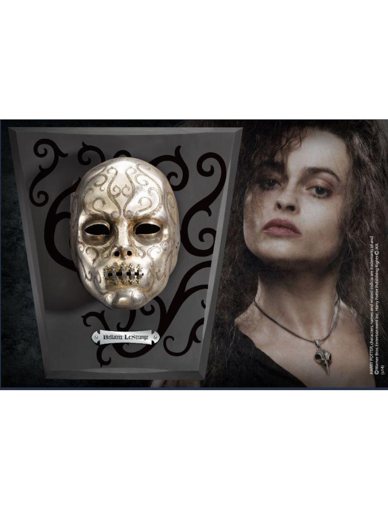 Harry Potter Maschera Mangiamorte Bellatrix Lestrange Inossidabile Noble