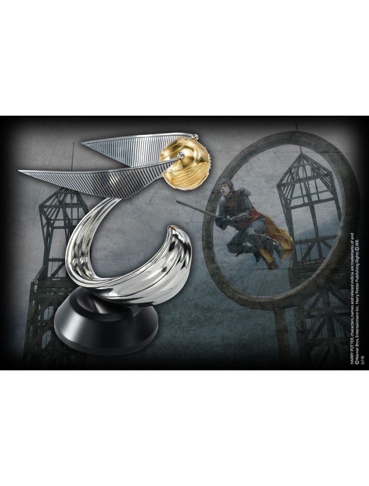 Harry Potter Replica Boccino D'oro Placcato Oro e Argento 18 cm Noble Collection