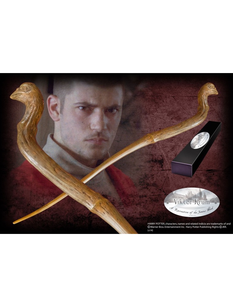 Harry Potter Bacchetta Magica Character Viktor Krum Noble Collection