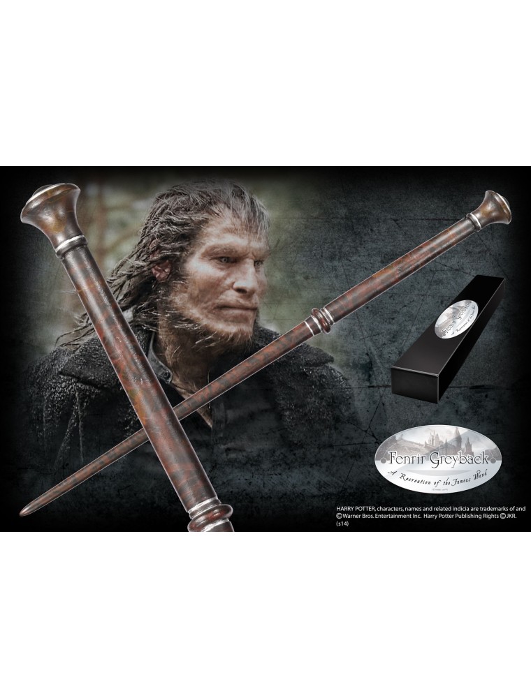 Harry Potter Bacchetta Magica Character Fenrir Greyback Noble Collection