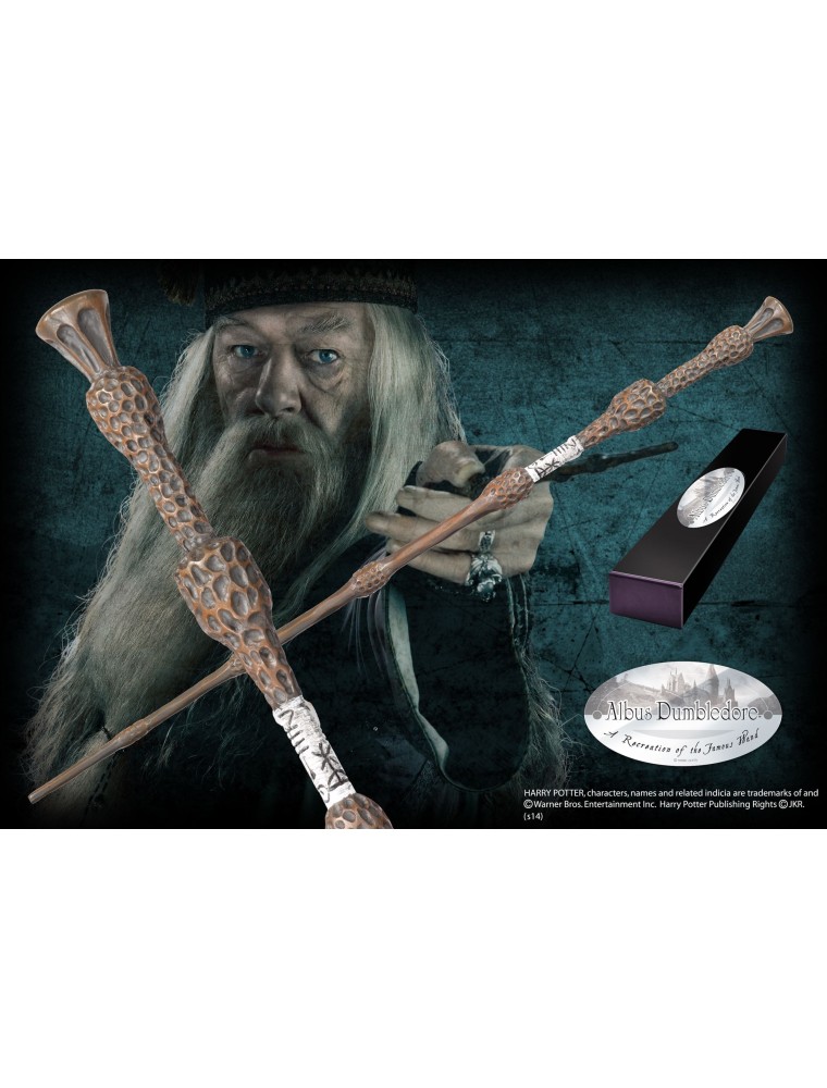 Harry Potter Bacchetta Magica Character Albus Silente Noble Collection