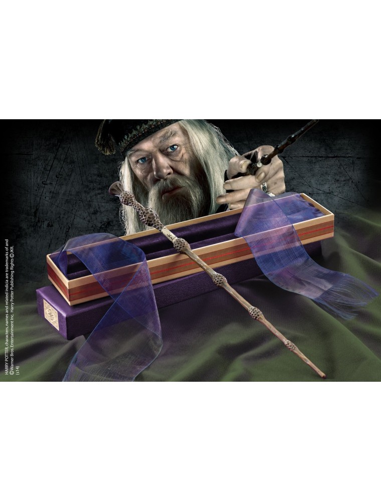 Harry Potter Bacchetta Magica Sambuco Ollivander Albus Silente Noble Collection