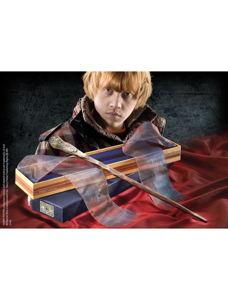 Harry Potter Bacchetta Magica Olivander Ron Weasley Noble Collection