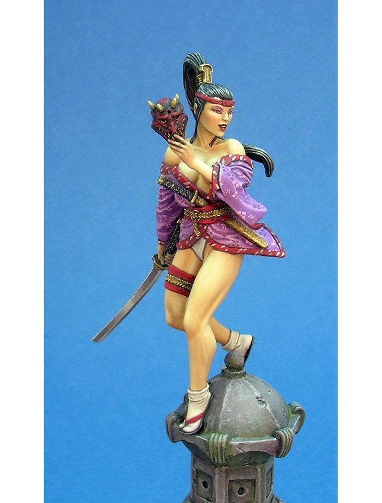 KABUKI KABUKI MINIATURE SHINOMI 54MM MODEL KIT