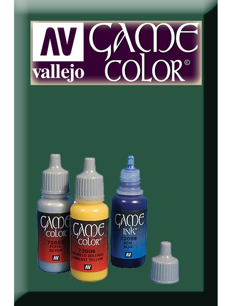 VALLEJO GAME COLOR CAYMAN GREEN 72067 COLORI VALLEJO