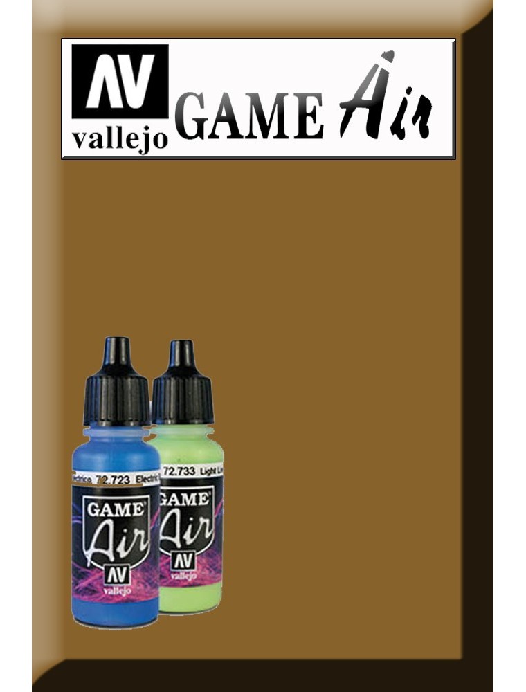 VALLEJO GAME AIR BRONZE COBRA LEATHER 72740 COLORI VALLEJO