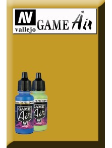 VALLEJO GAME AIR POLISHED GOLD 72755 COLORI VALLEJO