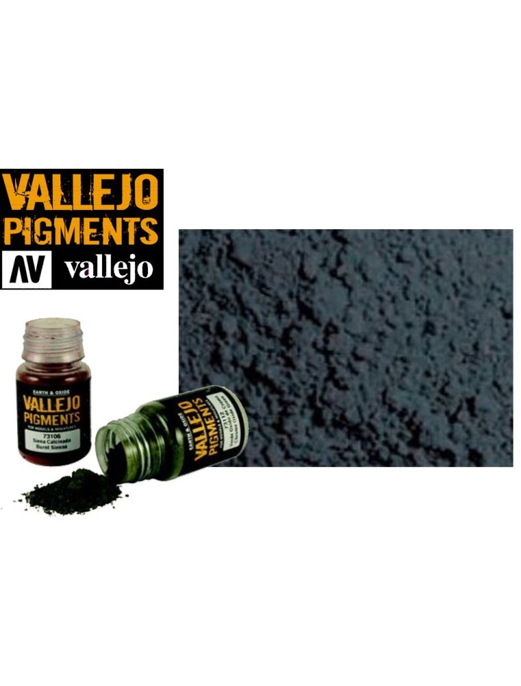 VALLEJO PIGMENT DARK STEEL 73123 COLORI VALLEJO