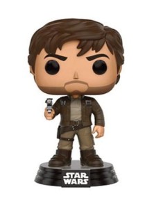 Star Wars Rogue One Funko POP Vinile Figura Capitan Cassian Andor 9 cm