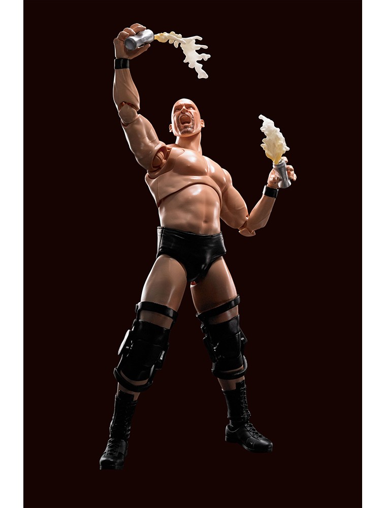 BANDAI WWE STONE COLD STEVE AUSTIN FIGUARTS ACTION FIGURE