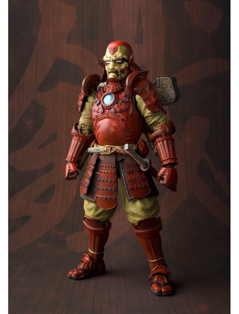 Samurai Iron Man Mark 3 Action Figura Pvc 18 Cm Figuarts Bandai