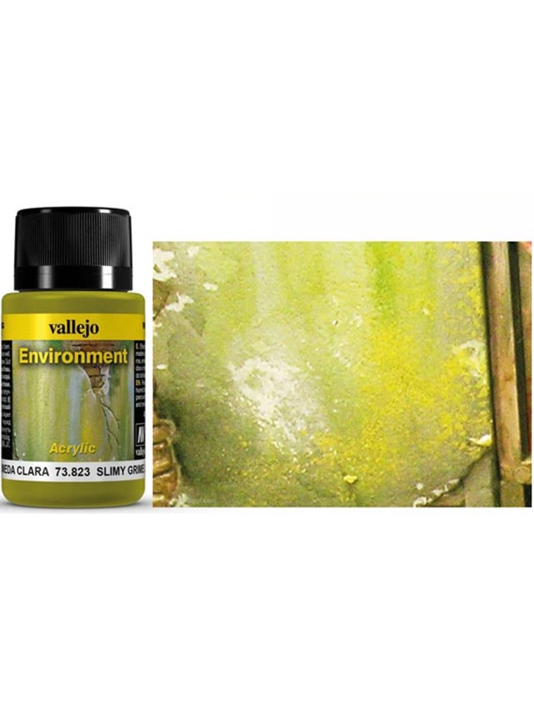 VALLEJO WEATHERING SLIMY GRIME LIGHT 40ML 73823 COLORI VALLEJO