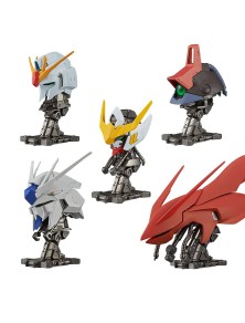 SHOKUGAN GUNDAM MACHINE HEAD DISPLAY DA 10 MINI FIGURE BANDAI