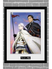 GB EYE THE LEGEND OF ARSLAN EMBERS PRINT STAMPA CON CORNICE