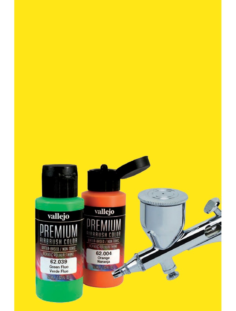 VALLEJO PREMIUM AIRBRUSH BASIC YELLOW 62003 COLORI VALLEJO