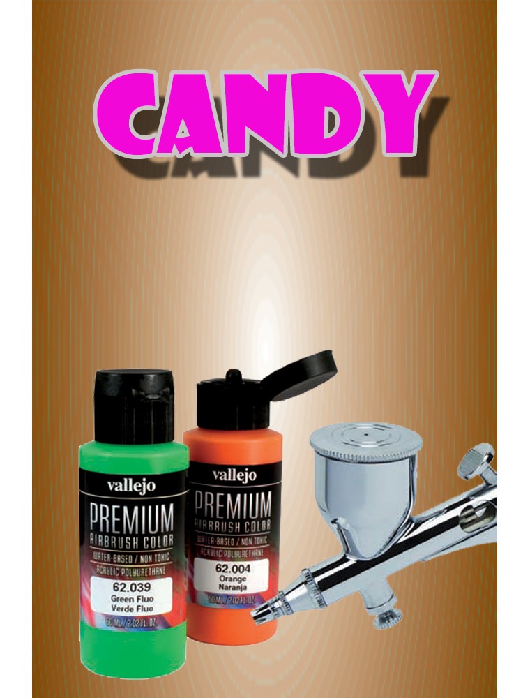 VALLEJO PREMIUM AIRBRUSH CANDY BROWN 62078 COLORI VALLEJO