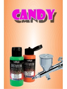 VALLEJO PREMIUM AIRBRUSH CANDY DARK YELLOW 62072 COLORI VALLEJO