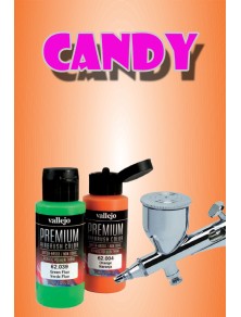 Vallejo Premium Airbrush Candy Arancione 62073 Colori VALLEJO