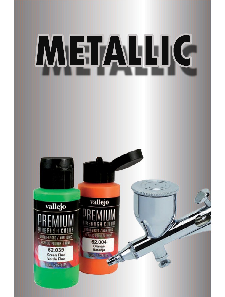 VALLEJO PREMIUM AIRBRUSH STEEL 62051 COLORI VALLEJO