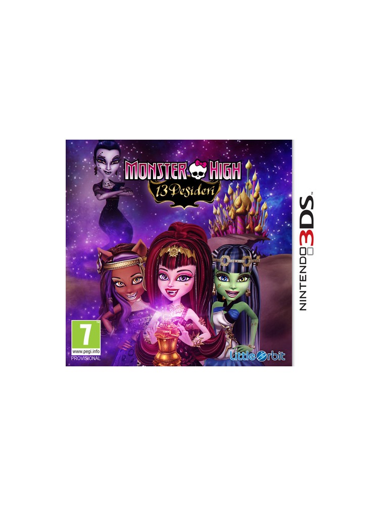 MONSTER HIGH: 13 DESIDERI AZIONE AVVENTURA - NINTENDO 3DS