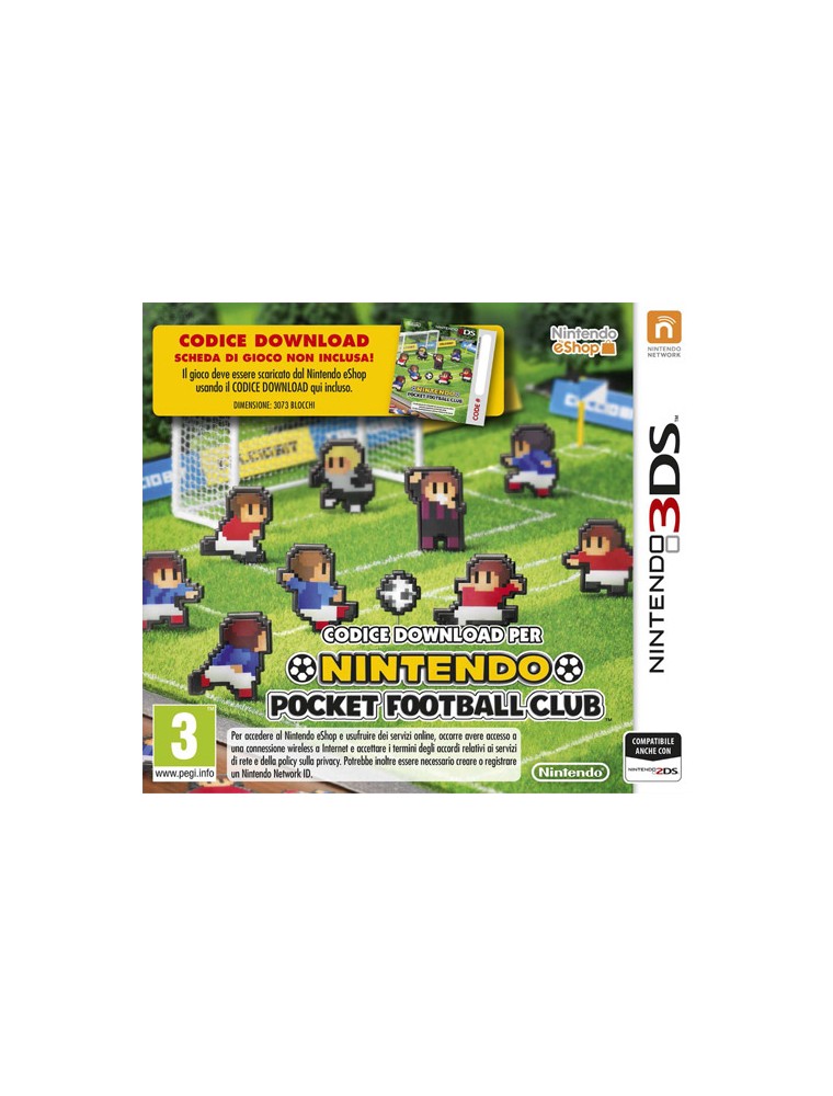 POCKET FOOTBALL CLUB (DL) SIMULAZIONE - NINTENDO 3DS