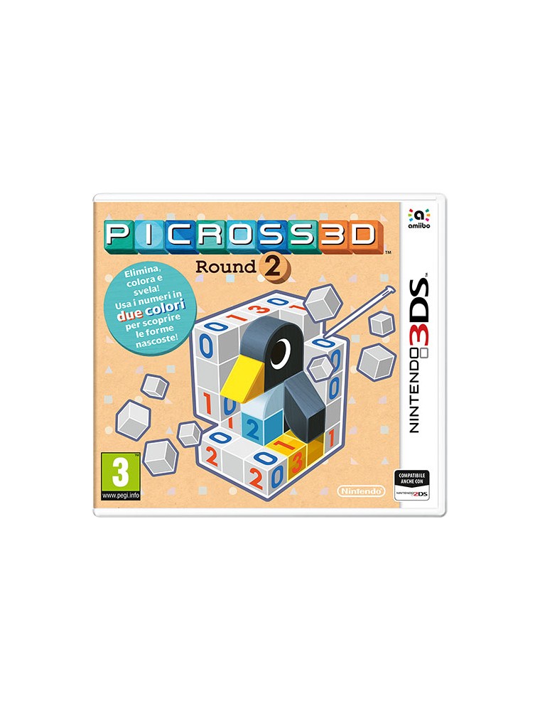 PICROSS 3D ROUND 2 ROMPICAPO - NINTENDO 3DS