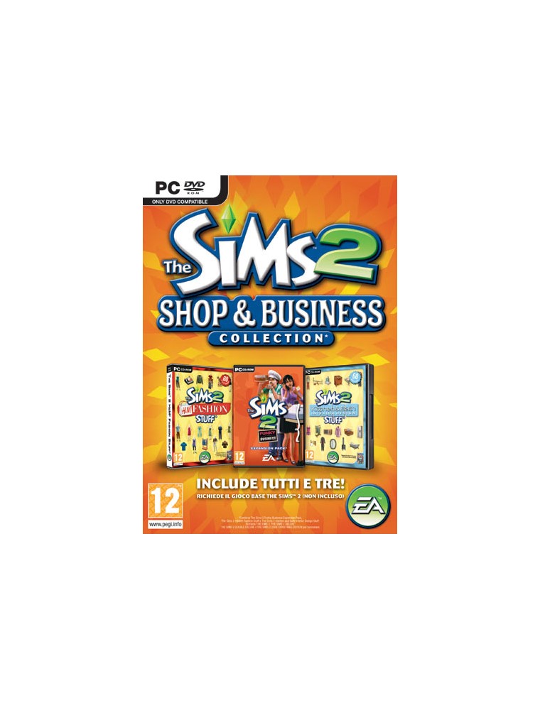 THE SIMS 2 SHOP & BUSINESS COLLECTION SIMULAZIONE - GIOCHI PC