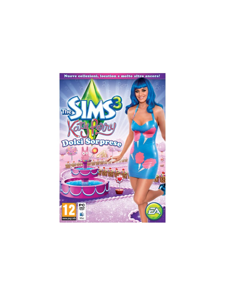 THE SIMS 3 KATY PERRY DOLCI SORPRESE SIMULAZIONE - GIOCHI PC