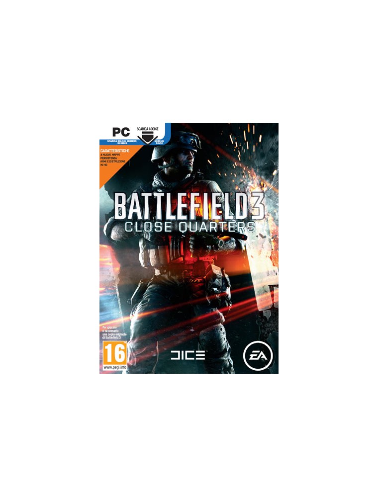 BATTLEFIELD 3 CLOSE QUARTERS SPARATUTTO - GIOCHI PC