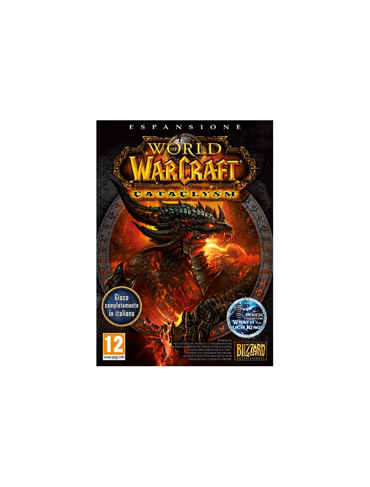 WORLD OF WARCRAFT CATACLYSM MMORPG - GIOCHI PC