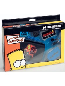 NDS LITE BUNDLE THE SIMPSONS BART PACK