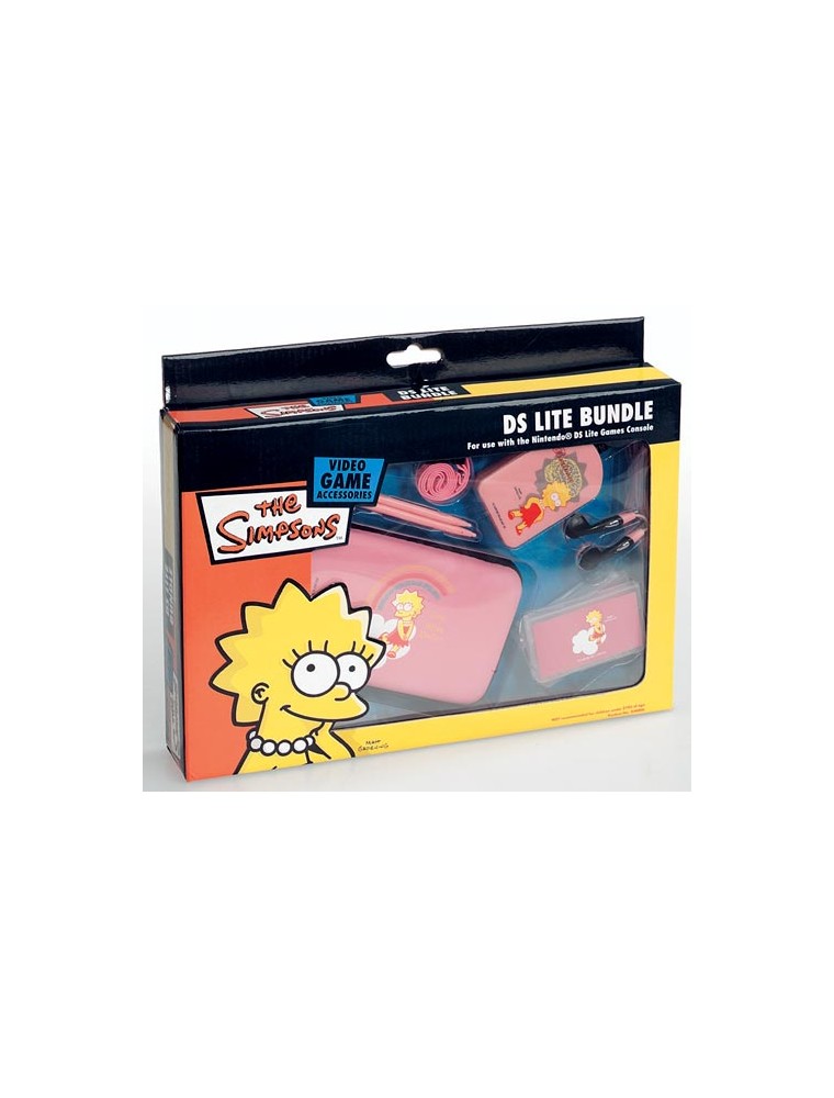 NDS LITE BUNDLE THE SIMPSONS LISA PACK