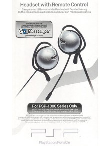 PSP SONY HEADSET +...