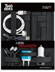 TWO DOTS CABLE ORGANIZER SMALL CUSTODIE/PROTEZIONE