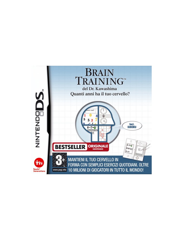 BRAIN TRAINING DEL DR. KAWASHIMA ALTRI GENERI - NINTENDO DS